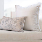 22x22 Magnolia Ticking Stripe Pillow Cover