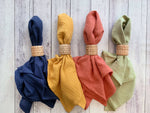 Rattan Napkin Rings - Set of Four