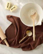 Geometry Truffle Hand Towel - Maple