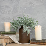 12" Frosted Mistletoe Pick