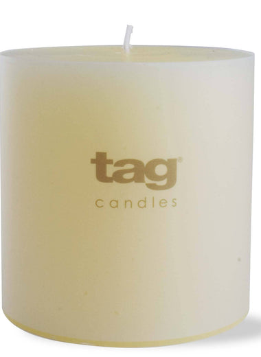 4x4 Chapel Pillar Candle - Ivory