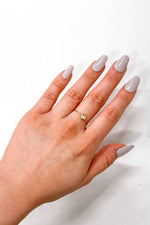 Circle Charm Adjustable Ring