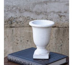 White Pedestal Vase