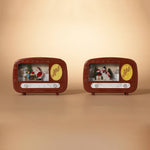 Holiday 8.5"L B/O Lighted Spinning Water Globe Radio