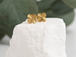 Hartford Clover Gold Studs