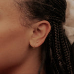 Goldie Dot Hoops