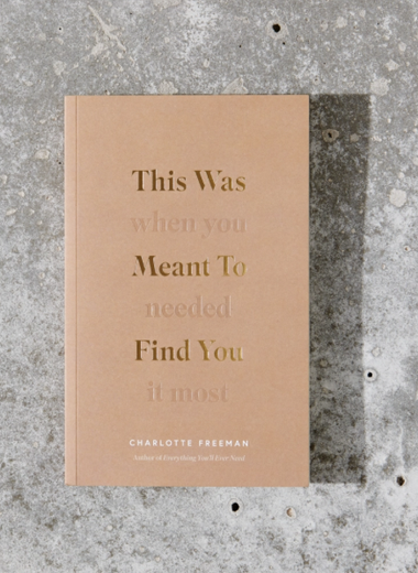 This Was Meant To Find You (When You Needed It Most)