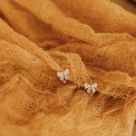 Lucy Bow Hoops