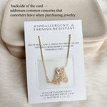 Scallop Seashell Gold Necklace