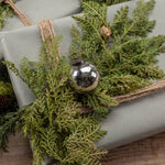 2" Silver Kugel Ornament