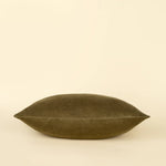 16x24 Vera Luxe Velvet Pillow - Olive