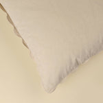 20x20 Corduroy Scallop Pillow - Ivory