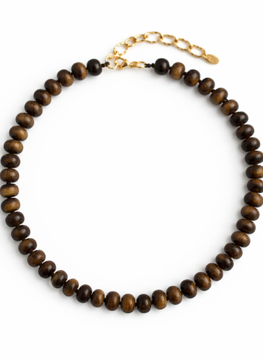 Refined Stone Bead Necklace