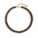 Refined Stone Bead Necklace