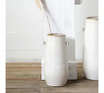 12.3" Ceramic Handle Vase