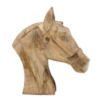Handcrafted Carved Wooden Horse