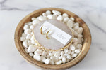 Audrey 18k Gold Hoops