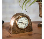 Antique Brass Table Clock