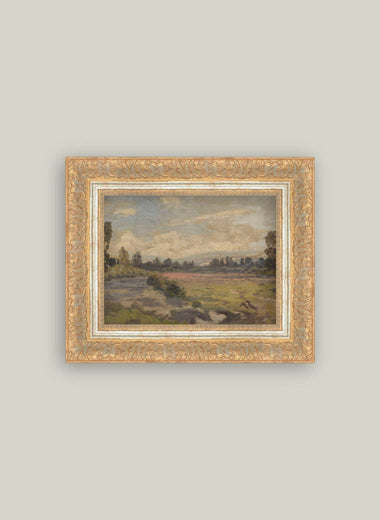 10x12 Beneath a Clouded Sky Framed Art