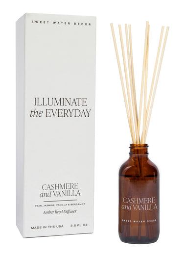 Cashmere and Vanilla Amber Reed Diffuser