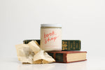 8 oz Poured Goods Candle - Book Shop