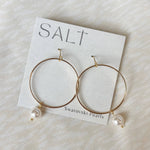 Swarovski Pearl Hoop Earrings