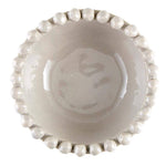 5" Ceramic Beaded Bowl - Gray