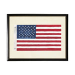 8x10 American Flag Framed Art