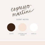 8 oz Poured Goods Candle - Espresso Martini
