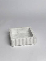 White Stone Cocktail Napkin Holder
