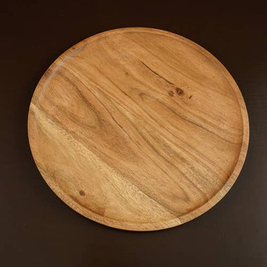 12" Rustic Round Tray