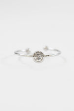 Circle Charm Adjustable Ring