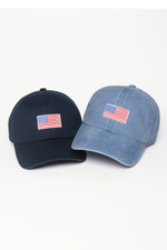 American Flag Embroidered Baseball Cap