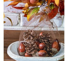 Bag of Acorns & Pinecones