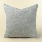 24x24 Lina Linen Pillow -  Navy Stripe