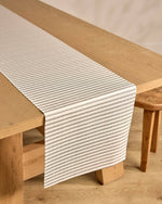 Stone Stripe Table Runner - 16" x 60"