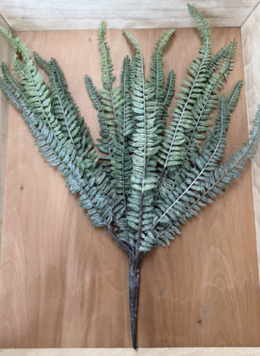 23" Sword Fern Spray