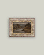 7x5 Autumn River Art in Frame