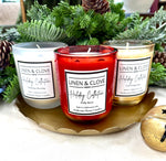 Linen & Clove 2025 Holiday Candle Collection