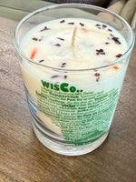 Wisconsin Old Fashioned Candle in Reusable Rocks Glass