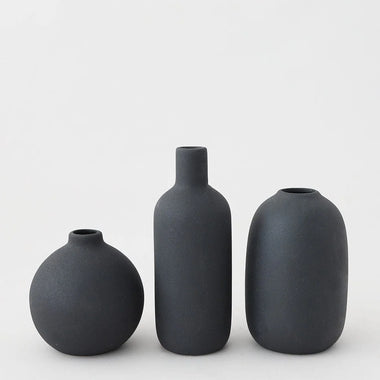 Black Matte Vases