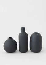 Black Matte Vases