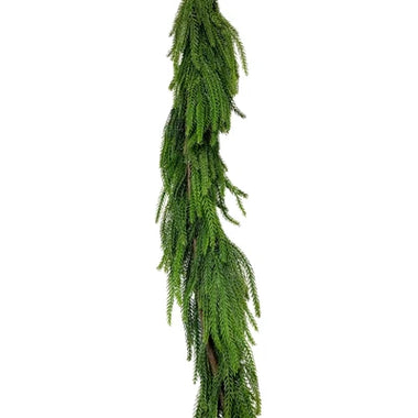 9' Real Touch Norfolk Pine Garland