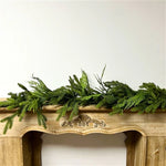 4' Real Touch Port Orford Cedar & Spruce Garland