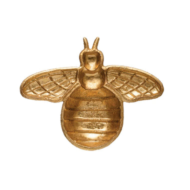 Gold Bee Dish