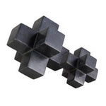Black Marble Puzzle Cube