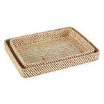 Geometric Capiz Inlaid Tray