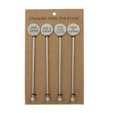 Stainless Steel Coffee Stir Sticks