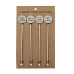 Stainless Steel Coffee Stir Sticks