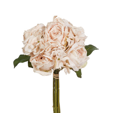 11" Antique Ivory Rose Bundle